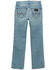Image #1 - Wrangler Retro Boys' Mendenhall Light Wash Slim Straight Stretch Denim Jeans, Blue, hi-res