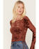 Image #2 - Shyanne Women's Side Tie Long Sleeve Top, , hi-res