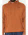 Image #3 - Ariat Men's Logo Graphic Hooded Sweatshirt, Rust Copper, hi-res