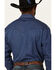 Resistol Men's Rawlings Denim Long Sleeve Snap Western Shirt, Indigo, hi-res