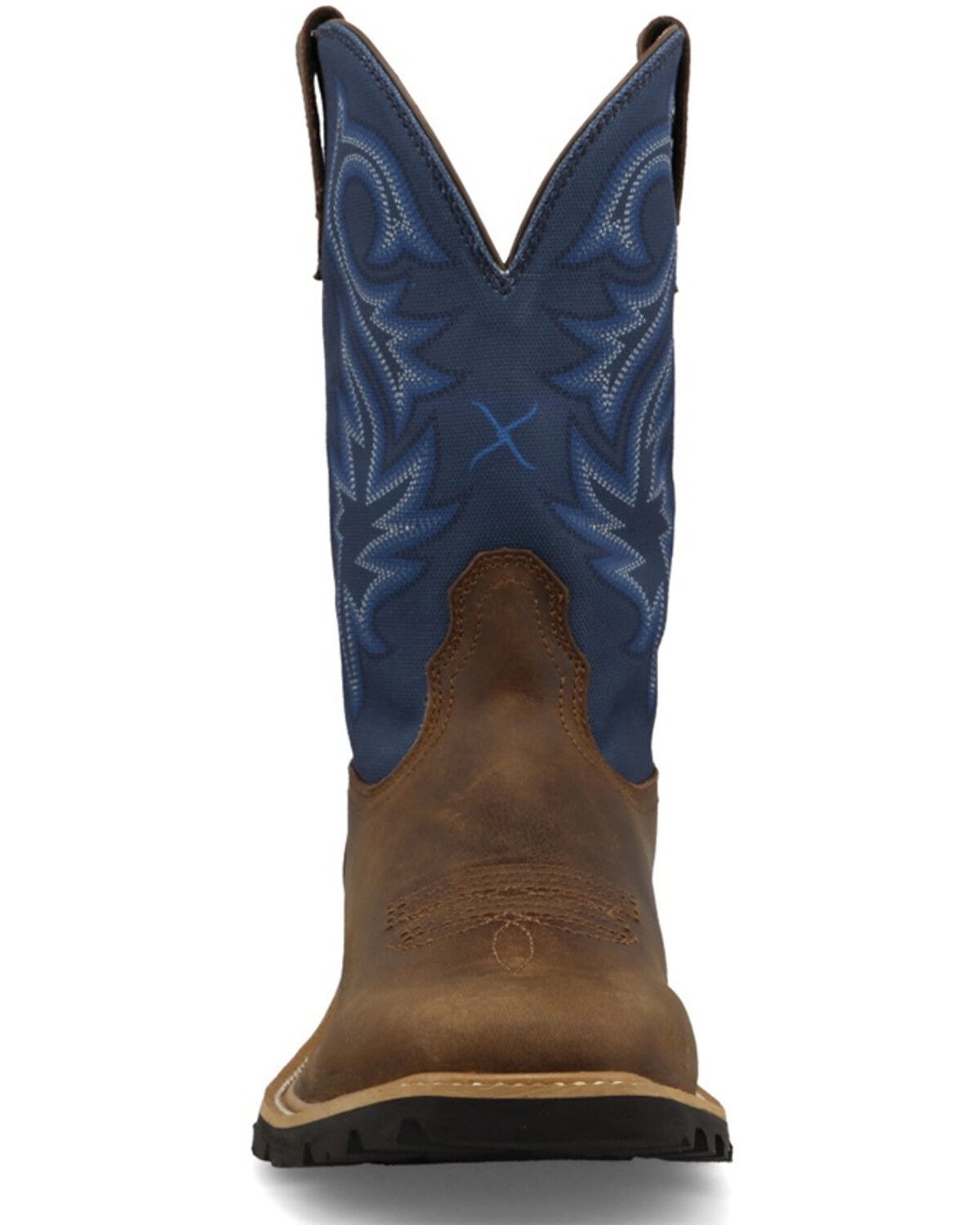 Image #4 - Twisted X Men's 11" Tech X™ Performance Western Boots - Broad Square Toe, Brown, hi-res