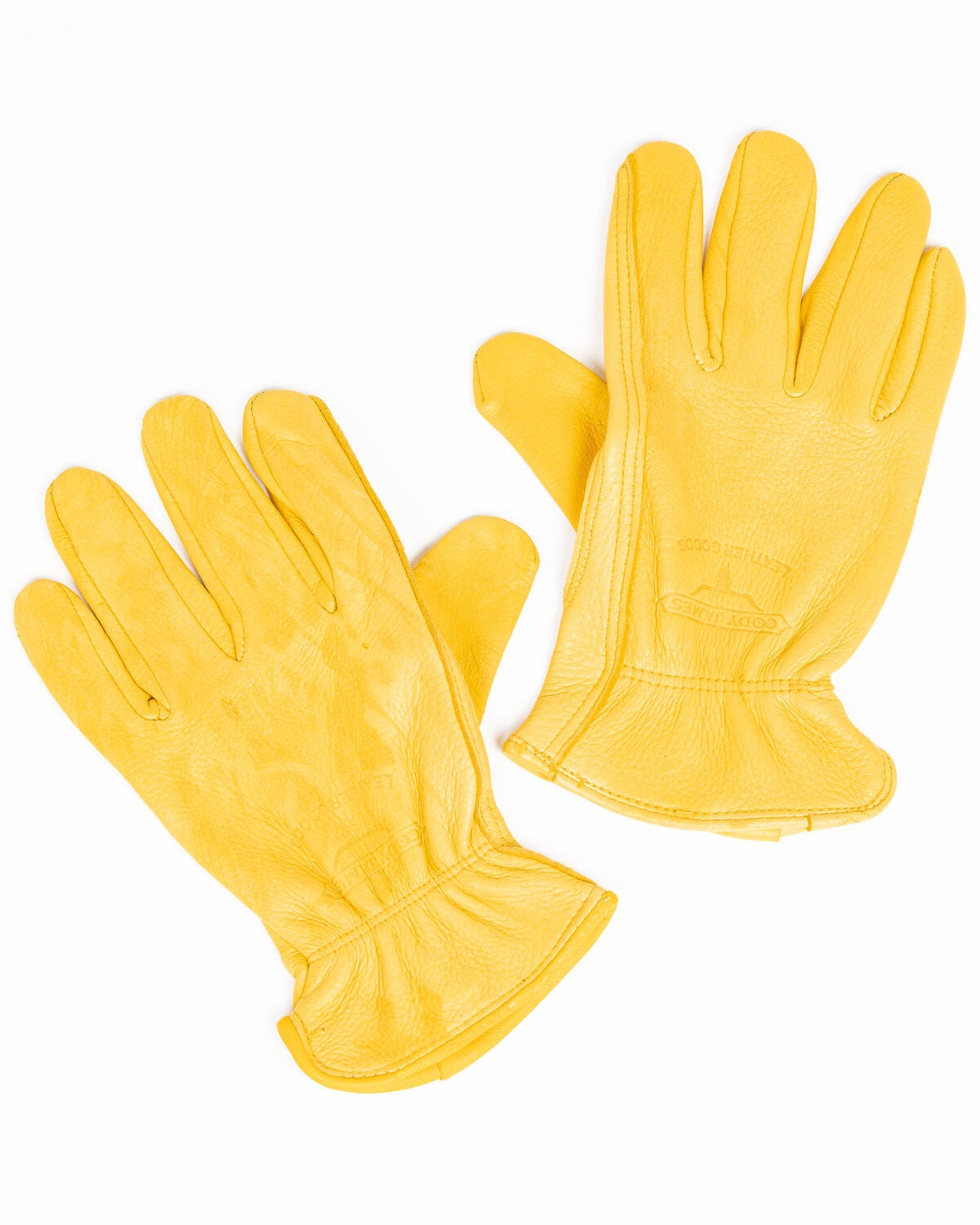 Cody James Men's Driver Work Gloves, Brown, hi-res