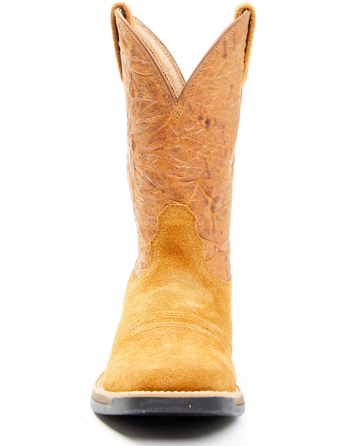 Image #4 - Twisted X Men's CellStretch Western Work Boots - Soft Toe, Brown, hi-res