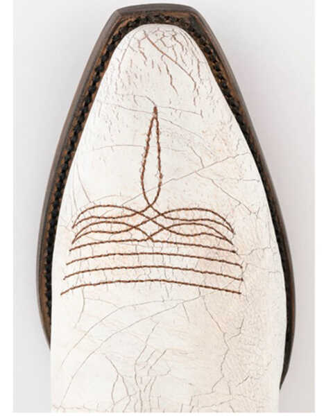 Image #6 - Ferrini Women's Molly Western Boots - Snip Toe , White, hi-res