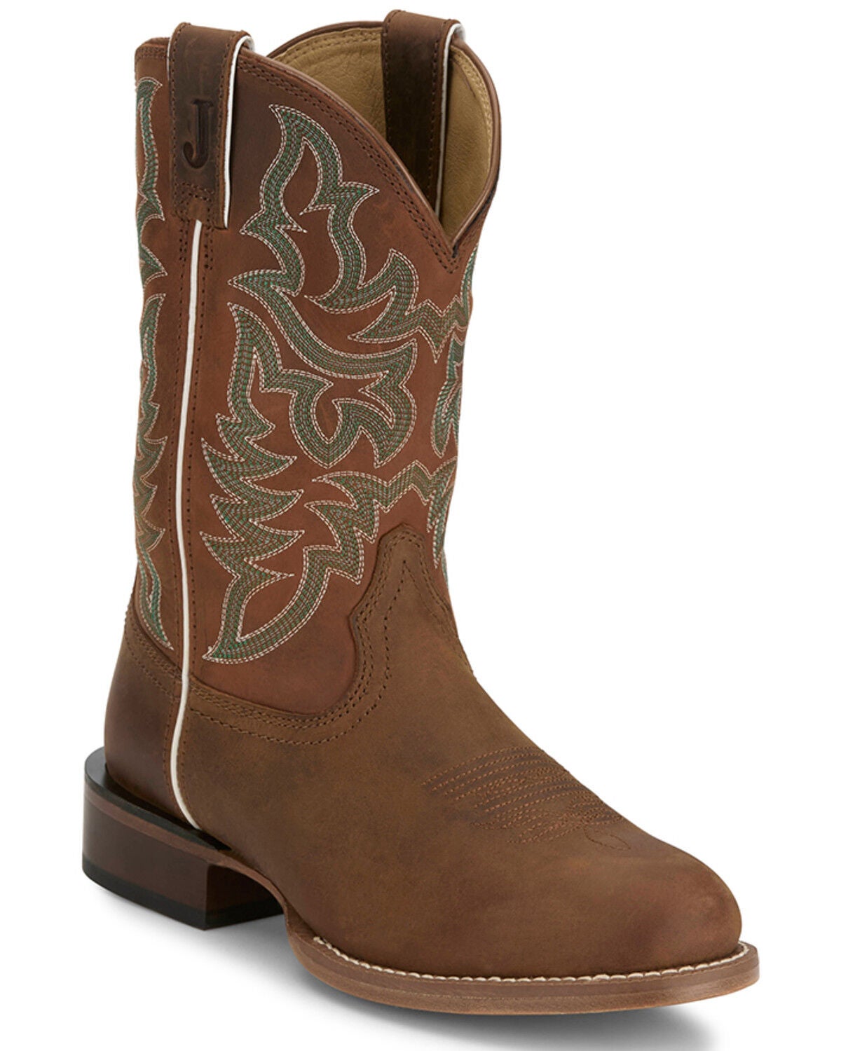 Justin Men's Disco Man Sunset Western Boots - Round Toe, Brown, hi-res