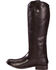 Image #3 - Frye Women's Melissa Button Riding Boots - Round Toe, Black, hi-res