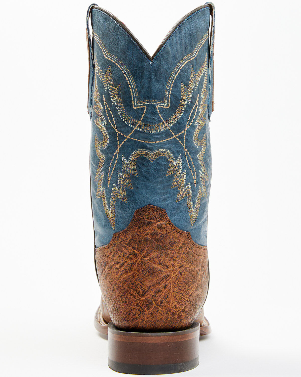 Image #5 - Cody James Men's Elephant Print Western Boots - Broad Square Toe, Brown, hi-res