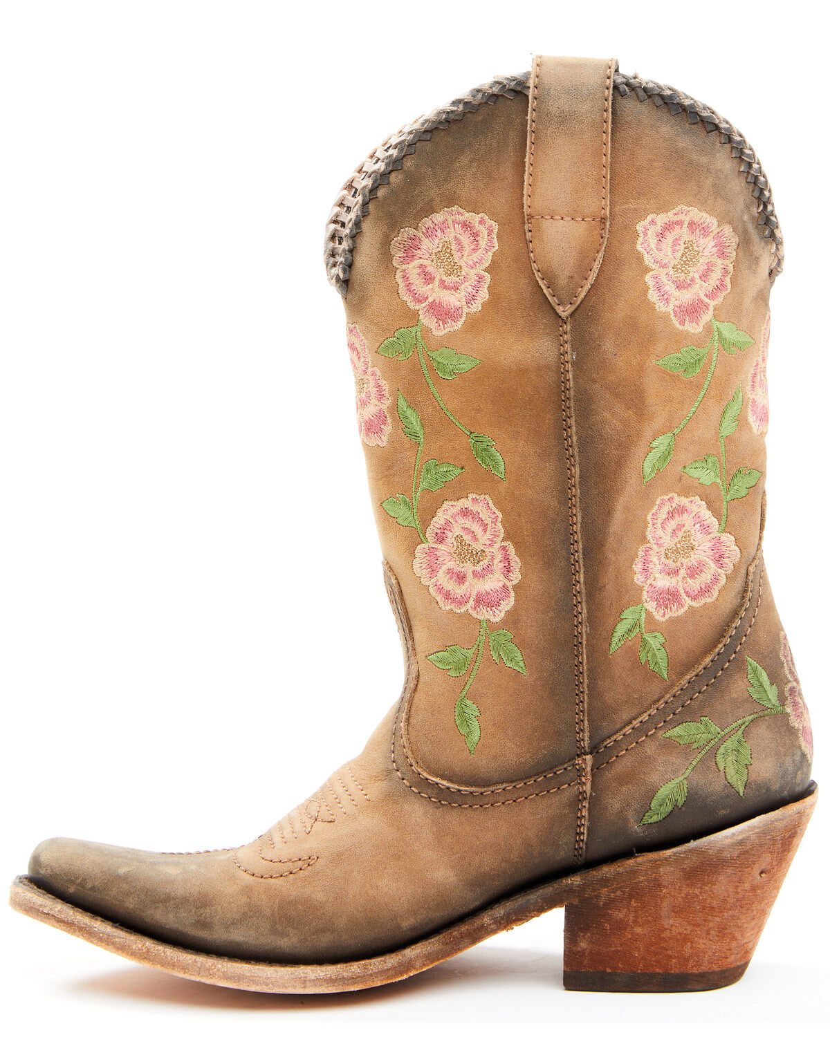 Image #3 - Liberty Black Women's Nina Rose Western Boots - Snip Toe, Brown, hi-res