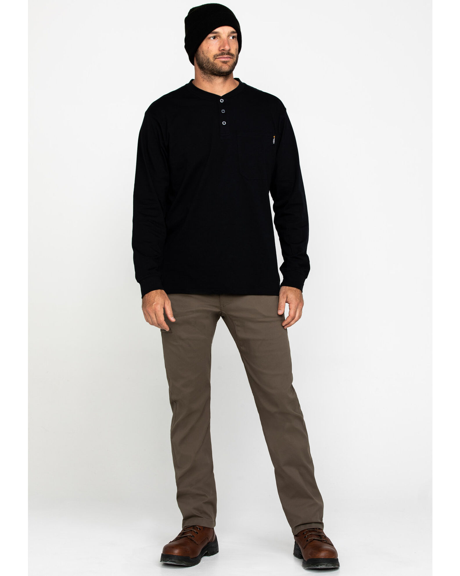 Image #6 - ATG by Wrangler Men's Monel Synthetic Stretch Utility Pants, Brown, hi-res