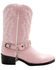 Image #2 - Durango Kid's Western Boots, Pink, hi-res