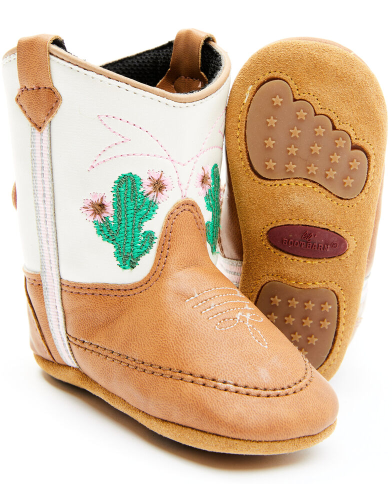 Cody James Infant Boys' Cactus Poppet Boots, Ivory, hi-res