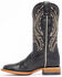 Shyanne Women's Hybrid Leather TPU Hadley Western Performance Boots - Broad Square Toe, Black, hi-res