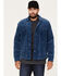 Brixton Men's Durham Sherpa Lined Jacket, Blue, hi-res