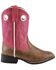 Laredo Kid's Mahaska Square Toe Western Boots, Tan, hi-res