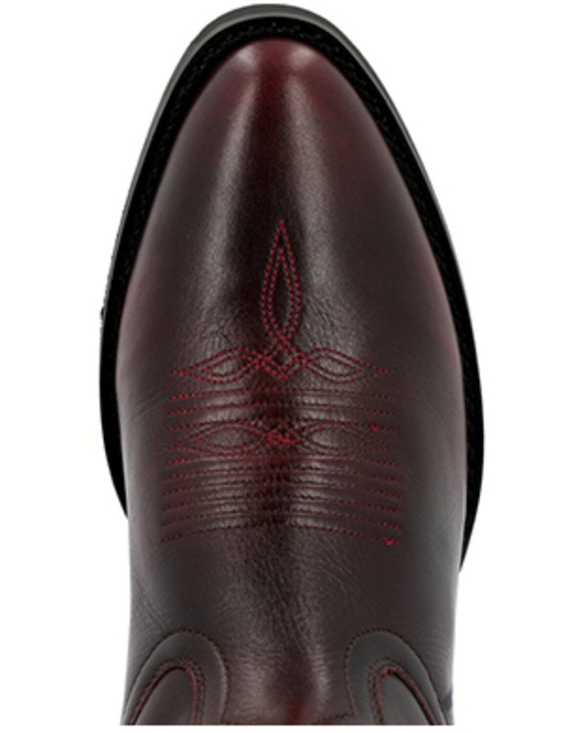 Image #6 - Durango Men's Shyloh Western Boots - Round Toe, Burgundy, hi-res