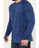 Image #3 - Ariat Men's Rebar Gridwork Long Sleeve Shirt, Blue, hi-res