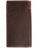 Cody James Men's Rodeo Stitched Leather Wallet , Brown, hi-res