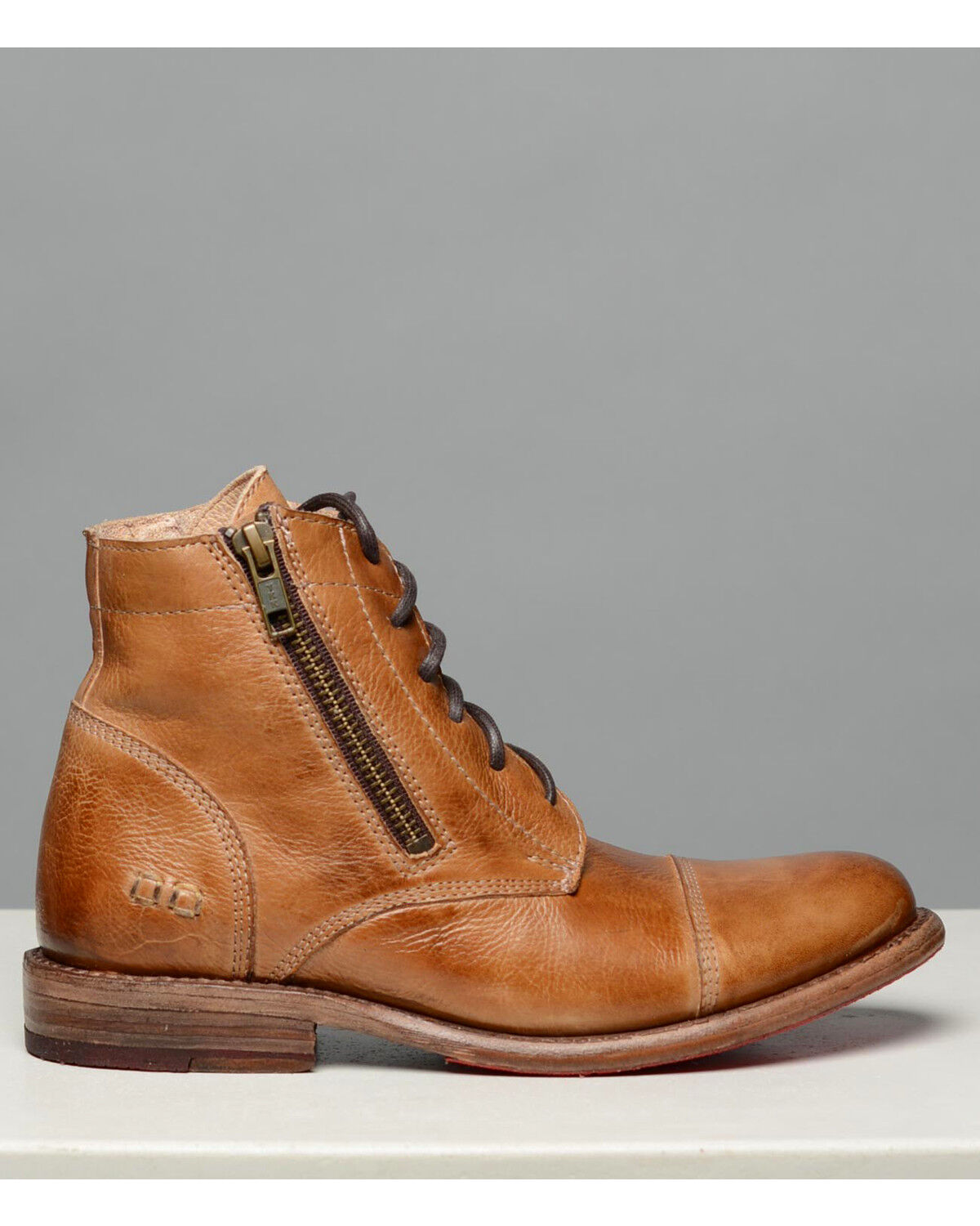 Image #3 - Bed Stu Women's Bonnie Side Zip Short Boots - Round Toe , , hi-res