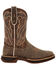 Image #2 - Durango Women's Lady Rebel Ultra-Lite Performance Western Boots - Broad Square Toe, Brown, hi-res