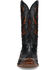 Image #4 - Dan Post Men's Tularosa Inlay Tall Western Boots - Snip Toe, Black, hi-res