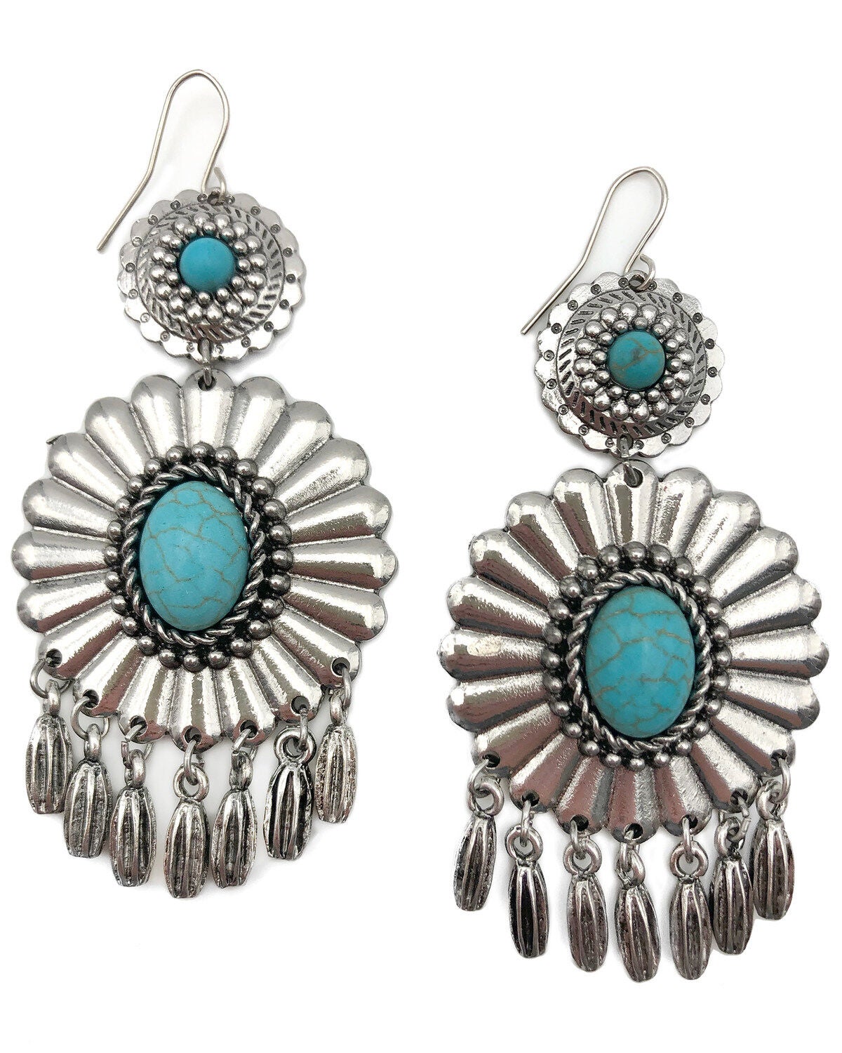 Cowgirl Confetti Women's Whispering Hope Earrings, Silver, hi-res