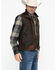 Image #4 - Outback Trading Co. Men's Sawbuck Oilskin Zip-Up Vest, Sage, hi-res