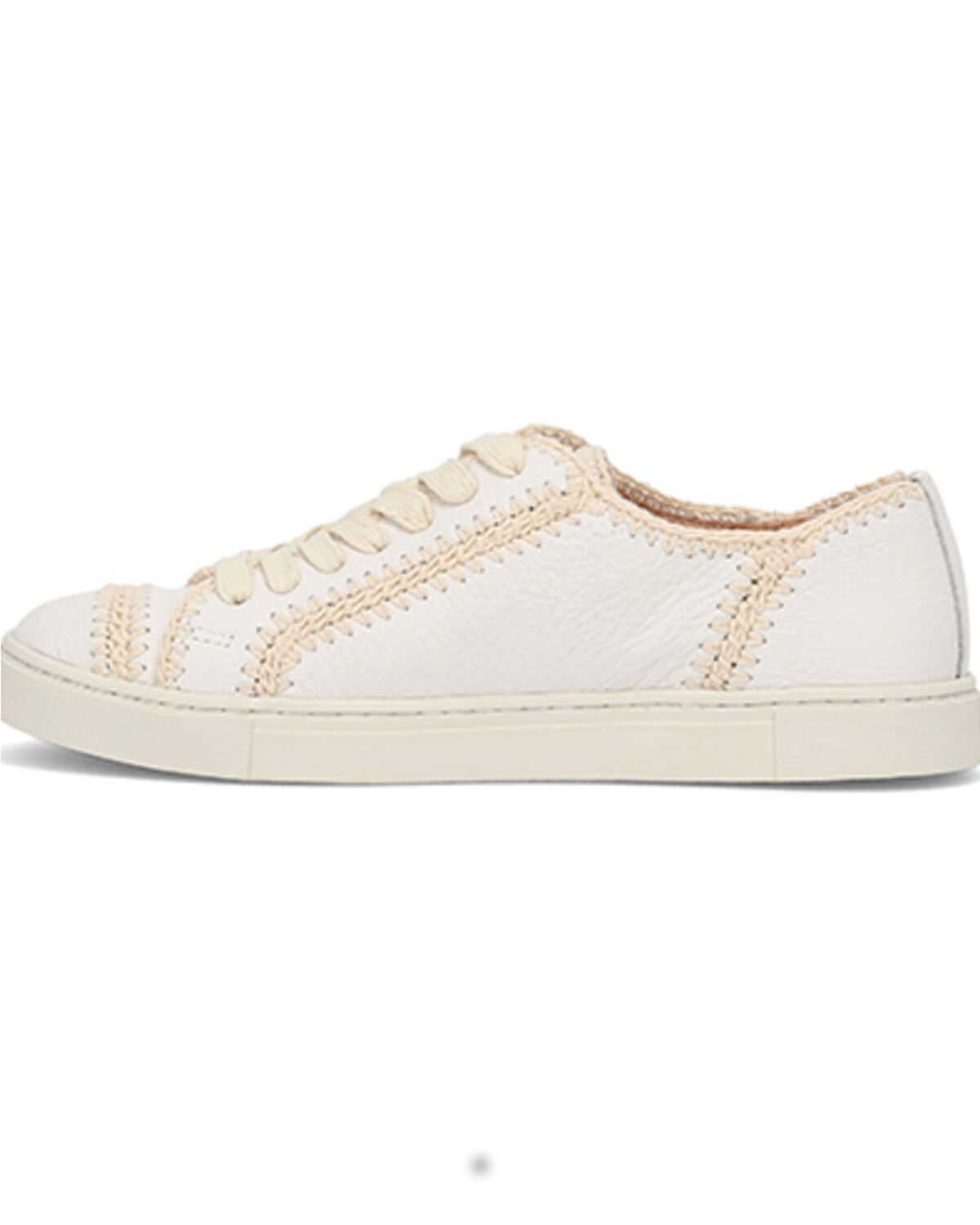 Image #3 - Frye Women's Ivy Crochet Low Lace Sneakers, White, hi-res