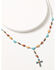 Image #1 - Shyanne Women's Retro Revival Lariat Necklace, Silver, hi-res