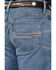 Image #4 - Cinch Men's Jessie Medium Wash Stretch Straight Denim Jeans, Indigo, hi-res