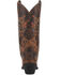 Laredo Women's Embroidered Leaf Western Performance Boots - Snip Toe, Tan, hi-res