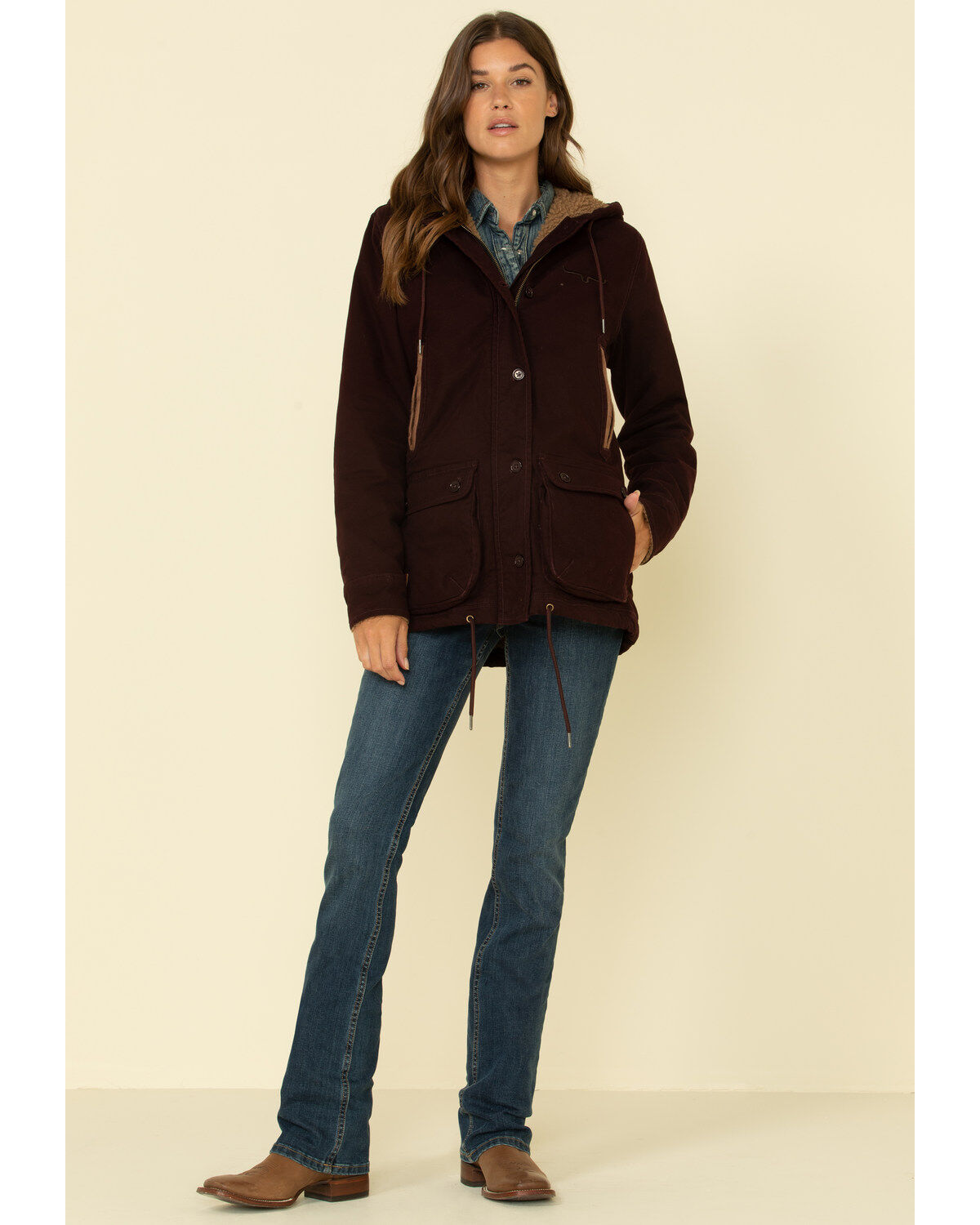 Image #3 - Kimes Ranch Women's Black Cherry All Weather Anorak, , hi-res