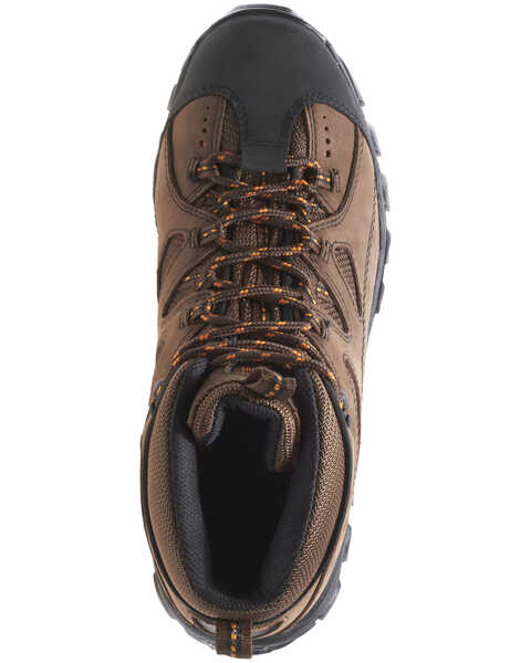 Image #6 - Wolverine Men's Hudson Mid Cut Steel Toe Hiker Boots, Dark Brown, hi-res