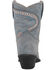 Laredo Women's Fancy Leather Western Boot - Snip Toe, Light Blue, hi-res