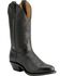 Image #1 - Boulet Men's Western Boots - Round Toe, Black, hi-res