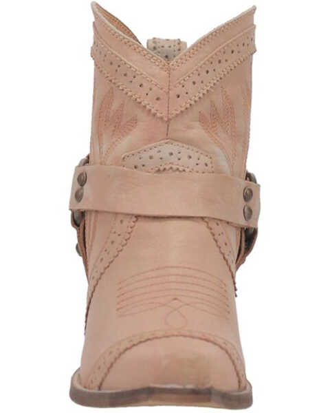Dingo Women's Gummy Bear Harness Western Fashion Booties - Snip Toe, Natural, hi-res