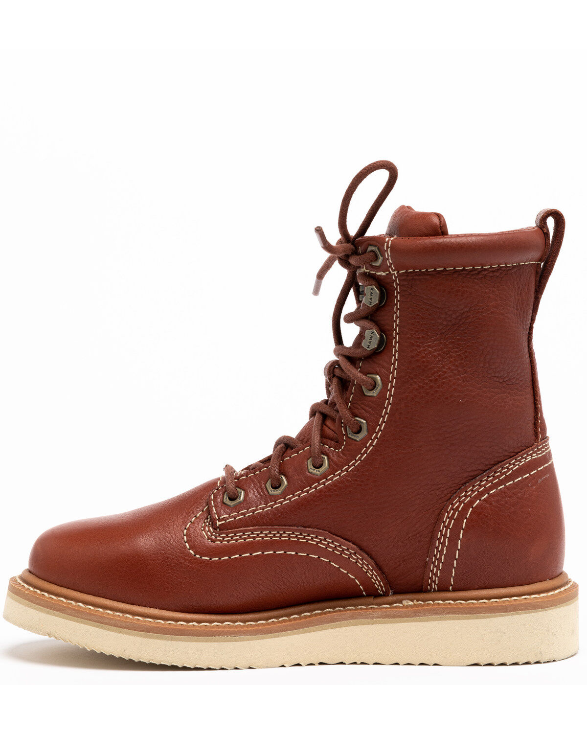 Image #3 - Hawx Men's 8" Grade Work Boots - Soft Toe, , hi-res
