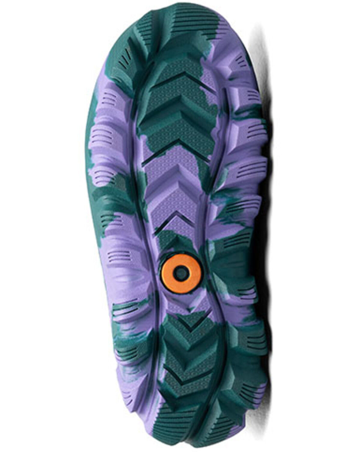 Image #7 - Bogs Girls' Classic Seamless Marble Rubber Boots, Turquoise, hi-res