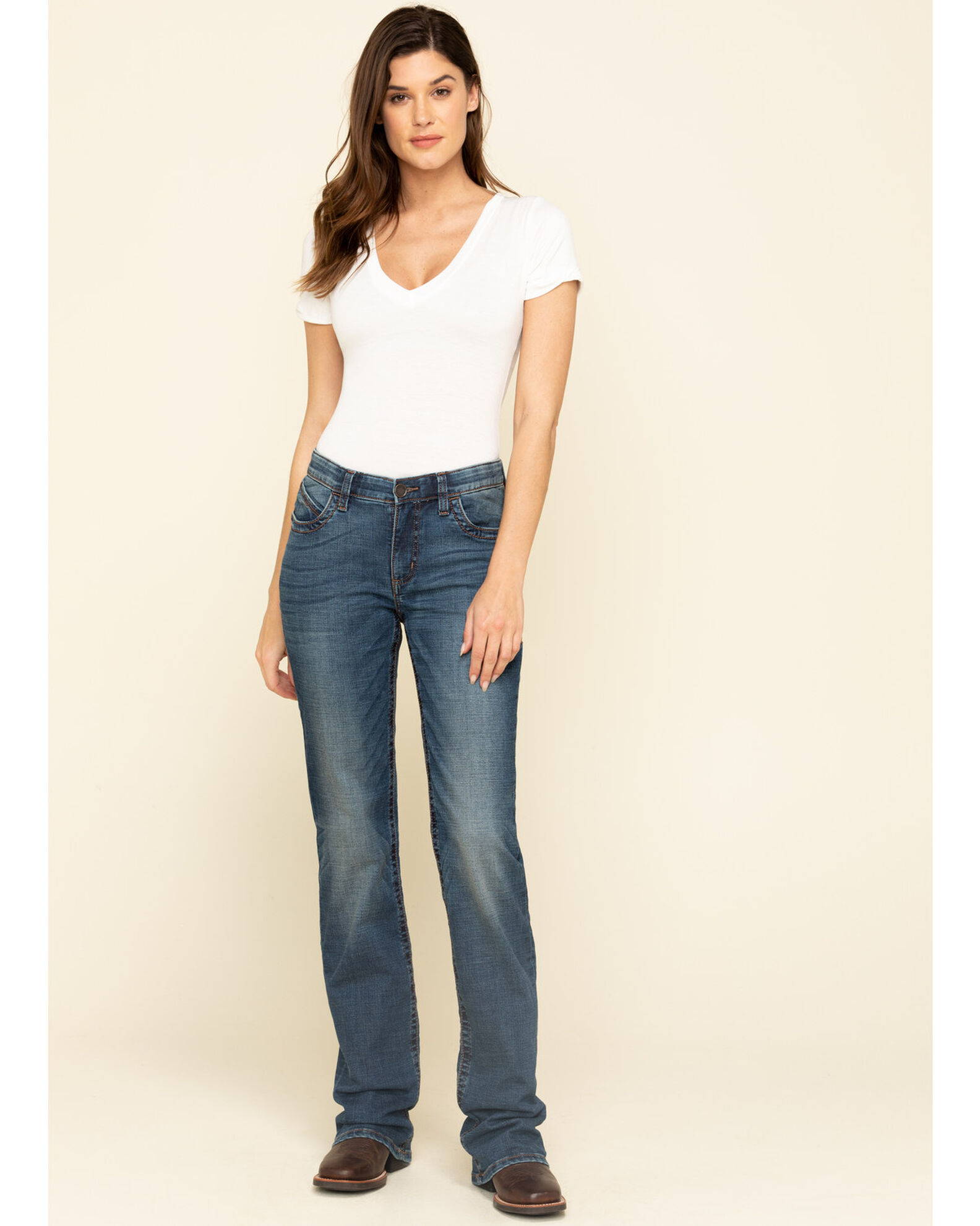 Wrangler Medium Willow Riding Jeans | Boot Barn