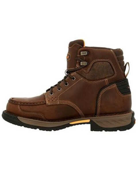 Image #3 - Georgia Boot Men's Athens 360 Western Work Boots - Soft Toe, Brown, hi-res