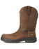 Image #2 - Ariat Men's Turbo Waterproof Western Work Boots - Composite Toe, Brown, hi-res