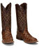 Nocona Men's Bryce Maple Western Boots - Broad Square Toe, Brown, hi-res