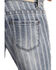 Image #4 - Rock & Roll Denim Girls' Striped Trouser Jeans, , hi-res