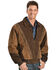 Image #2 - Scully Men's Boar Suede Leather Arena Jacket, Chocolate, hi-res
