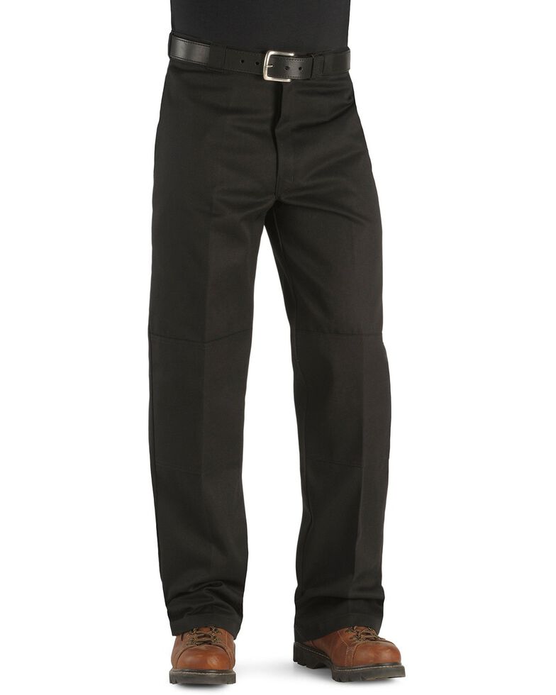 men's double knee work pants