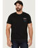 Image #1 - Flag & Anthem Men's Freedom Shield Graphic T-Shirt, Black, hi-res