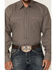 Image #3 - Stetson Men's Dash & Dot Geo Print Long Sleeve Button Down Western Shirt, Grey, hi-res