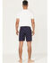 Image #3 - Rock & Roll Denim Men's Longhorn Print Stretch Chino Shorts, Navy, hi-res