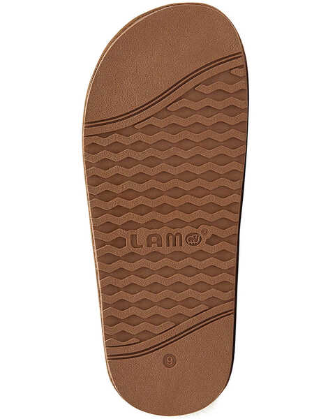 Image #4 - Lamo Footwear Men's Scuff Doubleface Slippers, Chestnut, hi-res