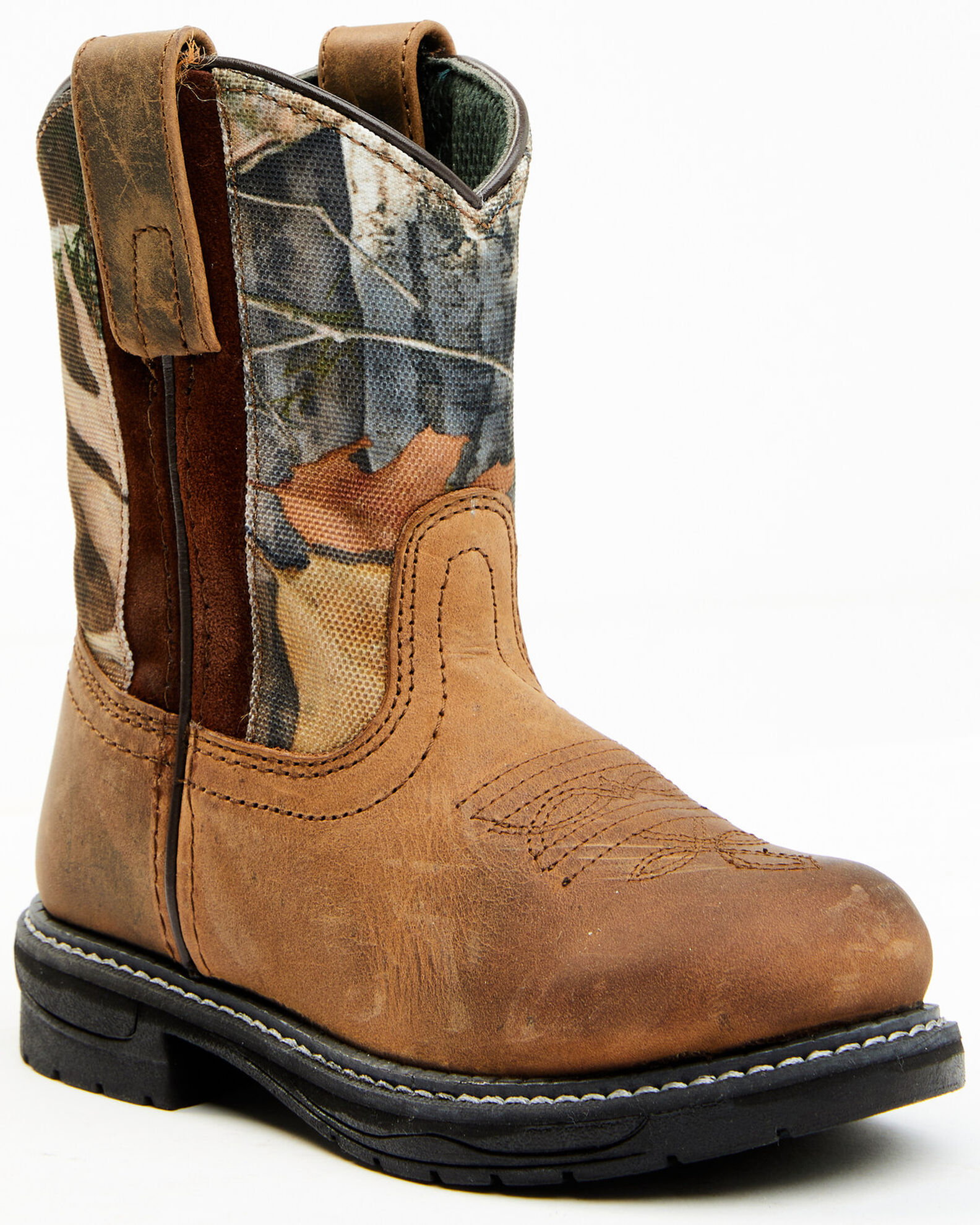 Cody James Boys Real Tree Camo Work Boot Round Toe Boot Barn