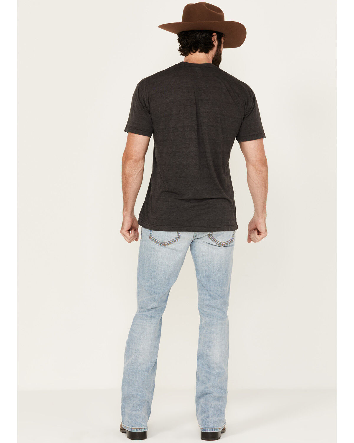 Image #3 - Cody James Men's Cowboy Light Wash Relaxed Bootcut Stretch Denim Jeans, Light Wash, hi-res